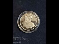 Silver coin 1000 francs 1999