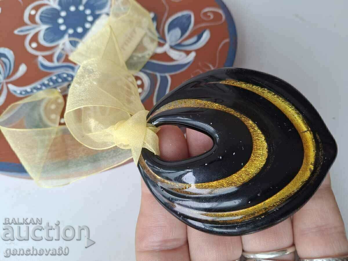 Auction Necklace with Murano glass, silver, Markovo Auction Necklace with Murano glass, silver, Markovo