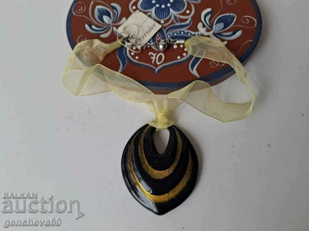 Necklace with Murano glass, silver, Markovo - 6