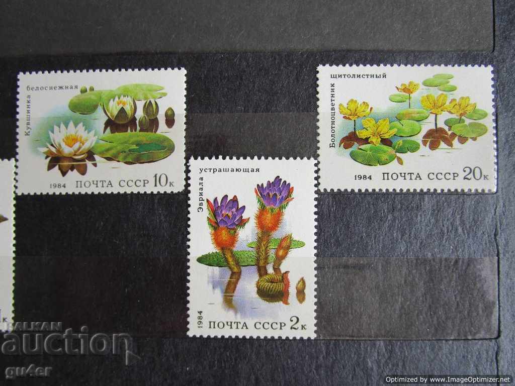 Licitație ❌❌URSS (Rusia), set complet, flora (flori), MNH❌❌ Licitație ❌❌URSS (Rusia), set complet, flora (flori), MNH❌❌