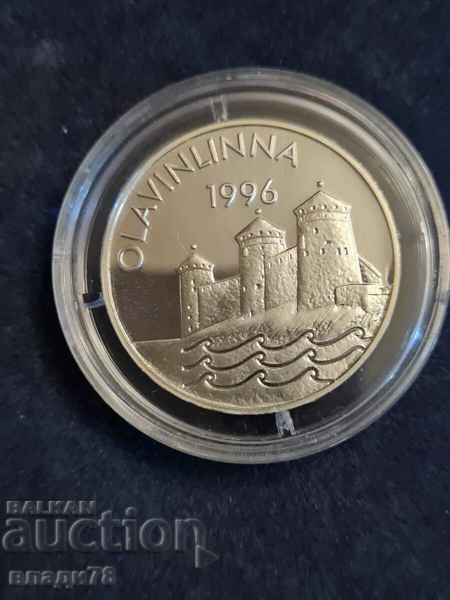 Moneda de argint 10 euro 1996