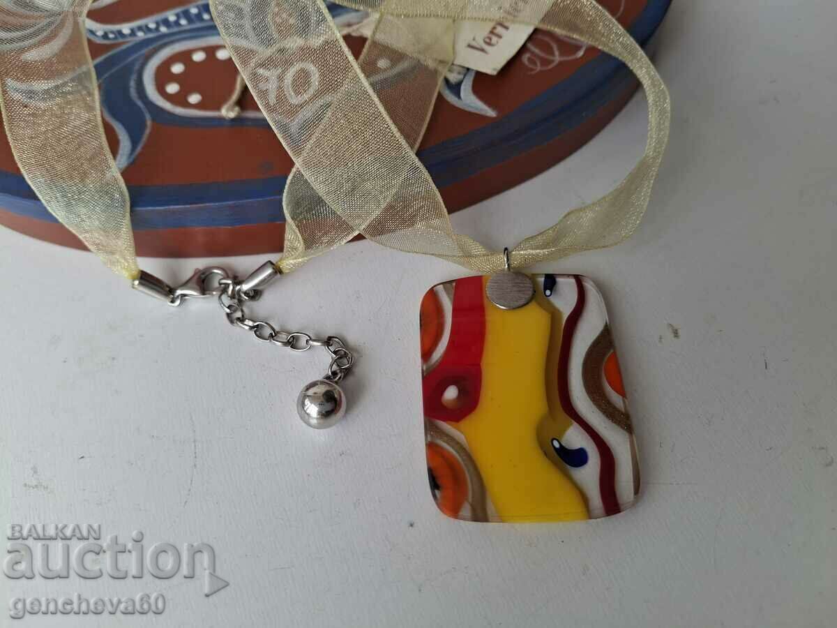 Delivery of Beautiful necklace Murano-silver,,Vernier" Delivery of Beautiful necklace Murano-silver,,Vernier"