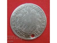 7 Kreuzer 1765 Austria-Hungary - HUNGARY silver Maria Theresa