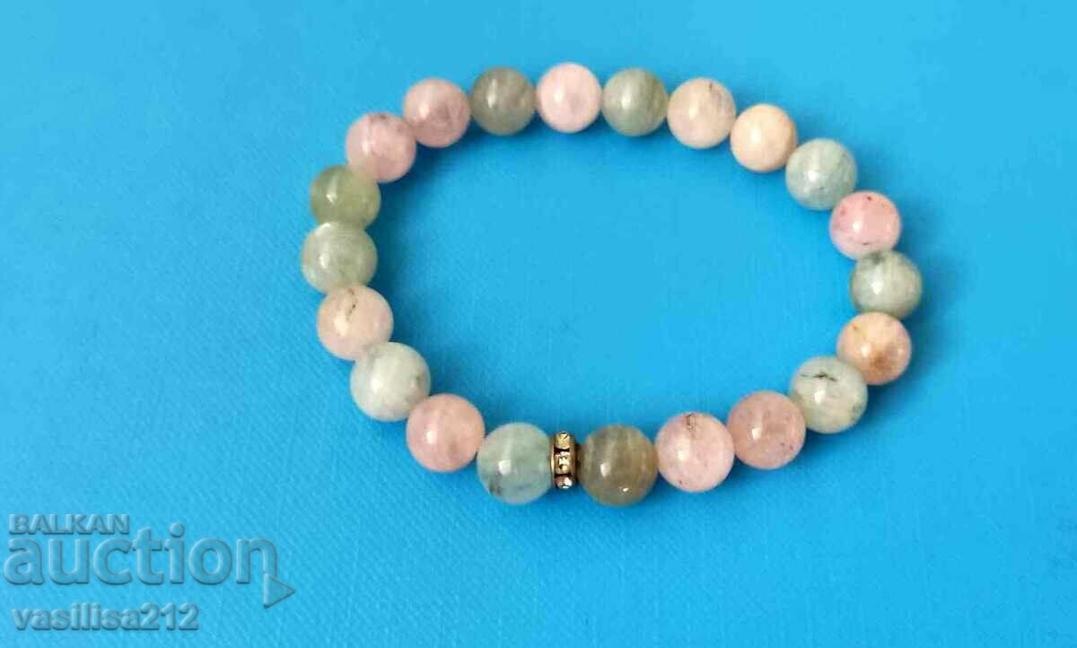 Гривна Морганит и Аквамарин с цена 20.00 лв. | € 10.23 Гривна Морганит и Аквамарин с цена 20.00 лв. | € 10.23