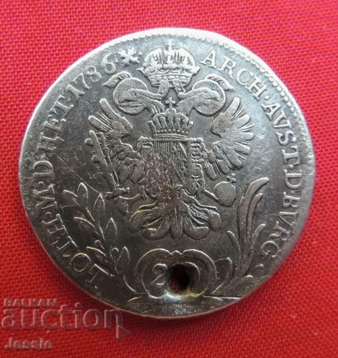 20 Kreuzer Austria-Hungary 1786 B Silver - Ioseph II 20 Kreuzer Austria-Hungary 1786 B Silver - Ioseph II