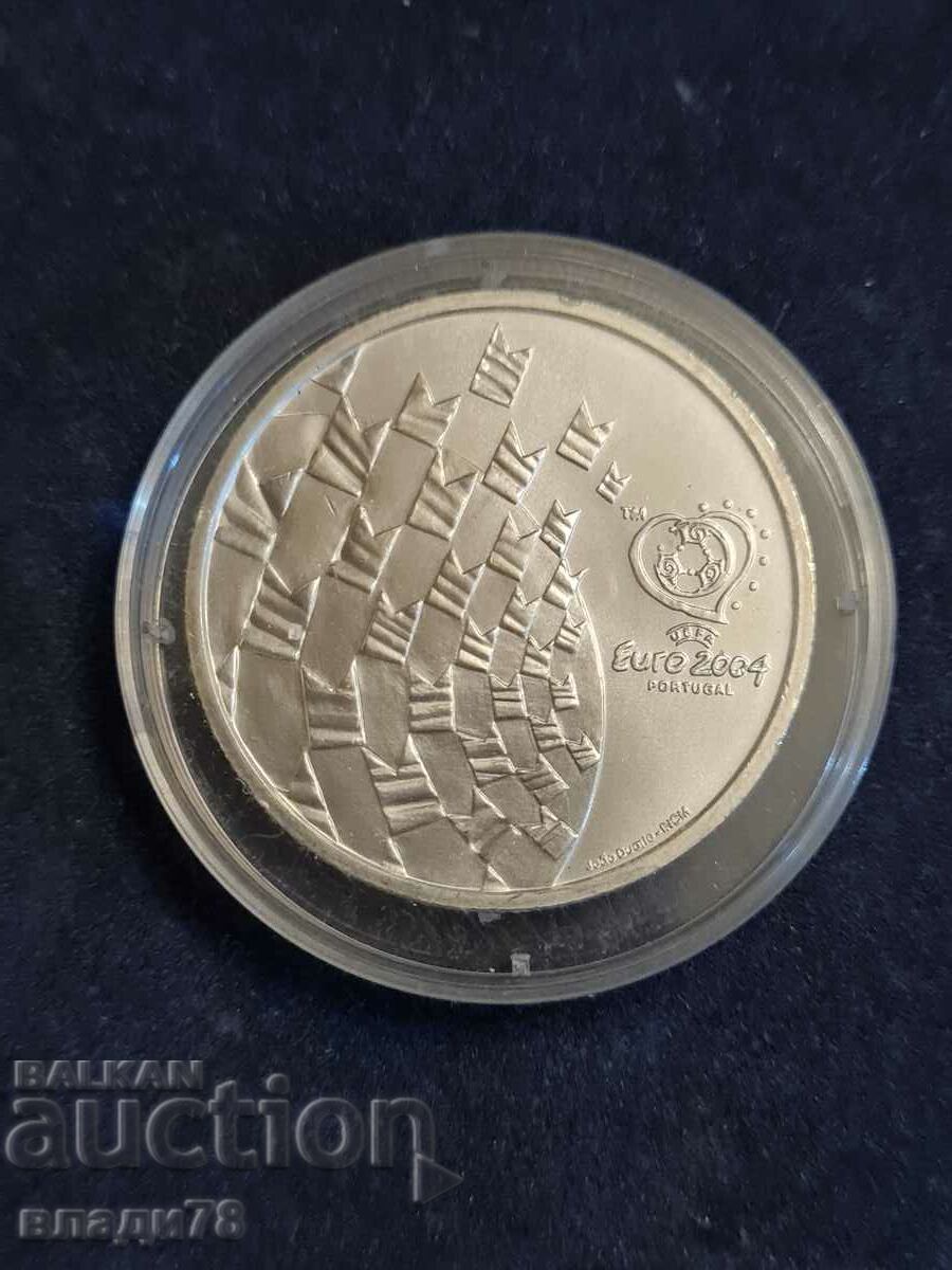 Silver coin 8 euro 2003