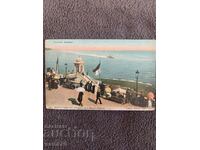 Стогодишна стара пътувала картичка от Франция(Монте Карло)-3