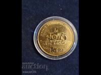 Silver coin 1/4 euro 2003