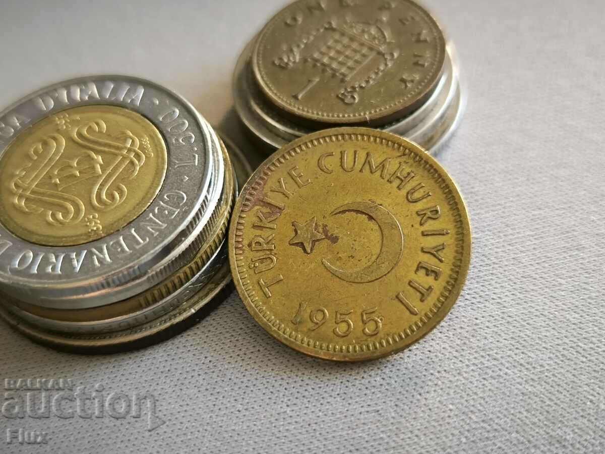 Coin - Turkey - 25 kurusha | 1955 with price 5.75 BGN | € 2.94 Coin - Turkey - 25 kurusha | 1955 with price 5.75 BGN | € 2.94