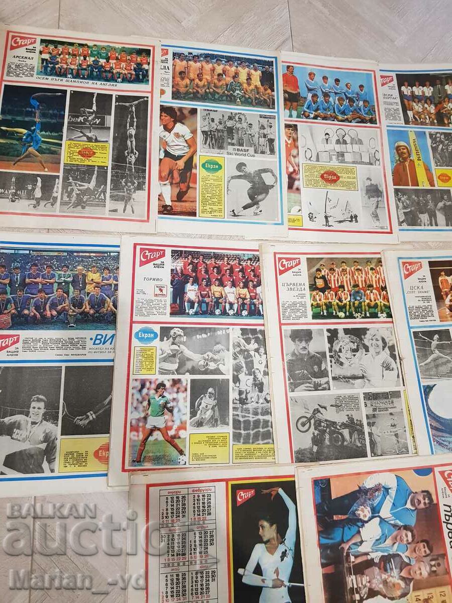 Newspaper "Start" 1986 - 10 issues - 5 Newspaper "Start" 1986 - 10 issues - 5