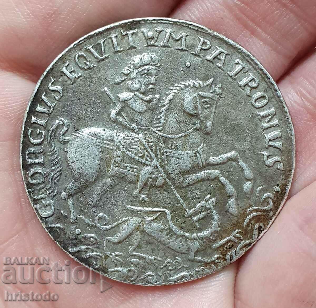 Thaler Hungary, Kremnitz St. George 1645-1690