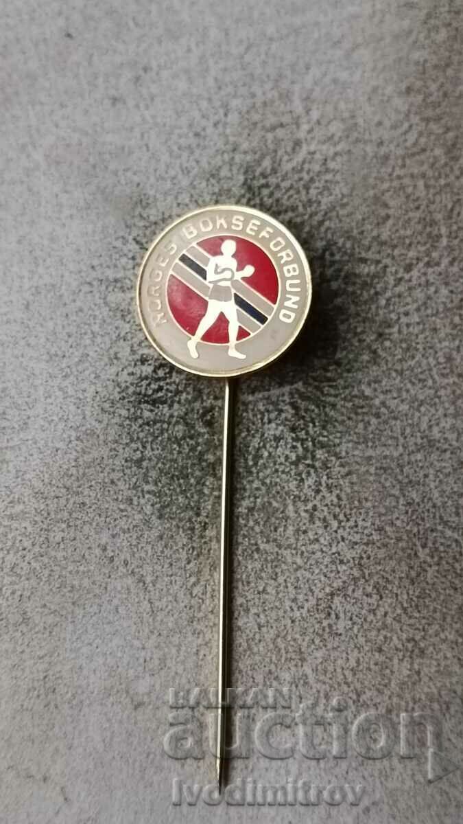 Norges Bokseffrbund badge