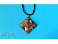 Orgonite necklace, original