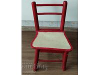 Old country, children's four-legged chair