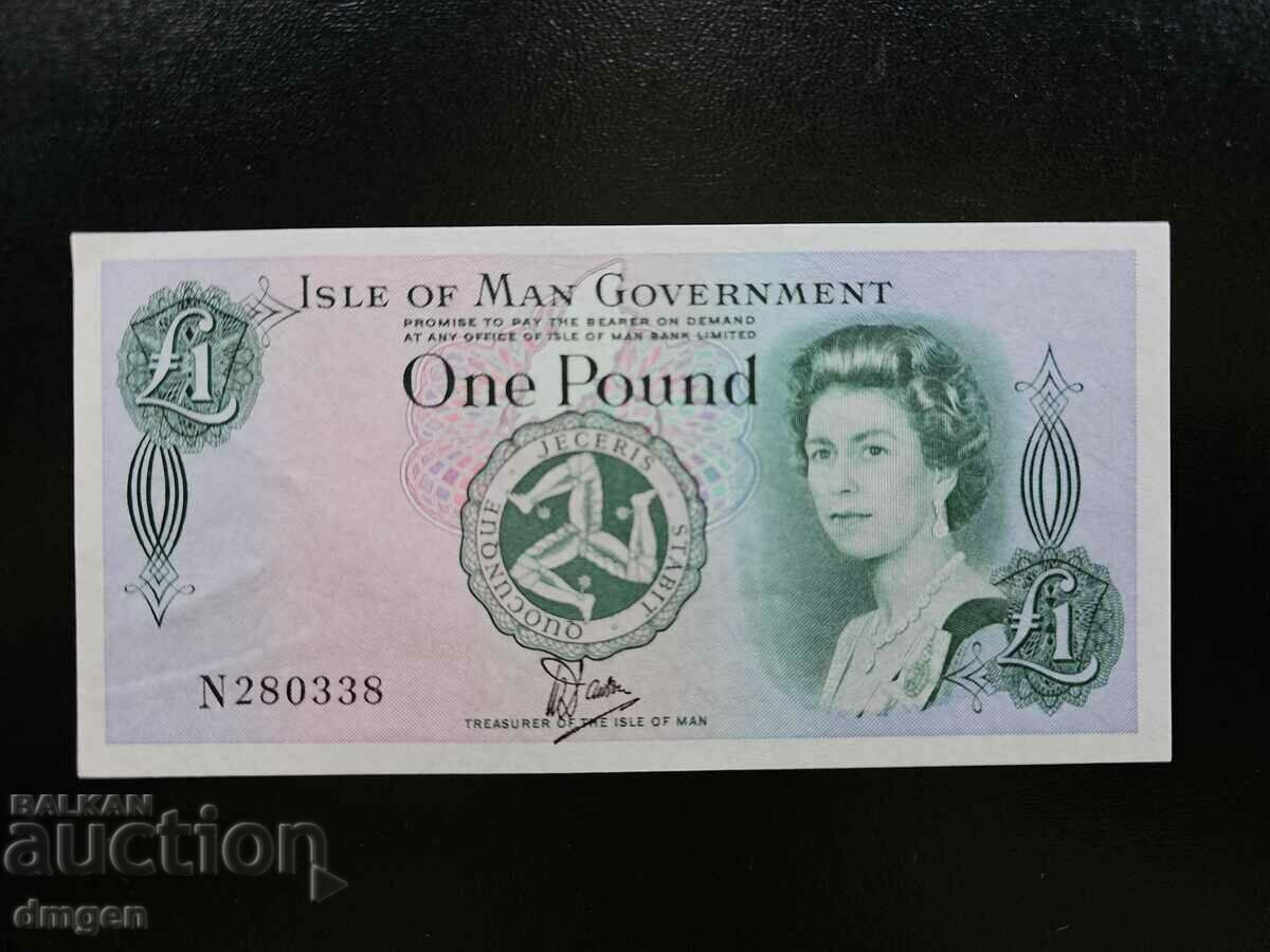 1 pound Isle of Man /c