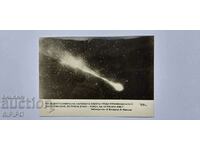 Halley's comet, photo 1986, Rozhen