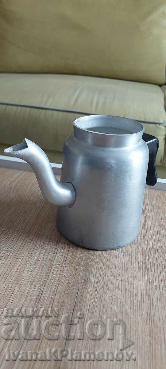 Auction Jug aluminum retro for collectors Auction Jug aluminum retro for collectors