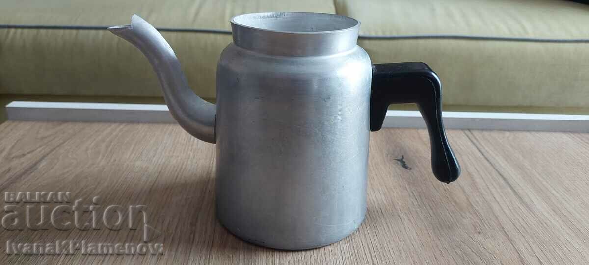 Jug aluminum retro for collectors