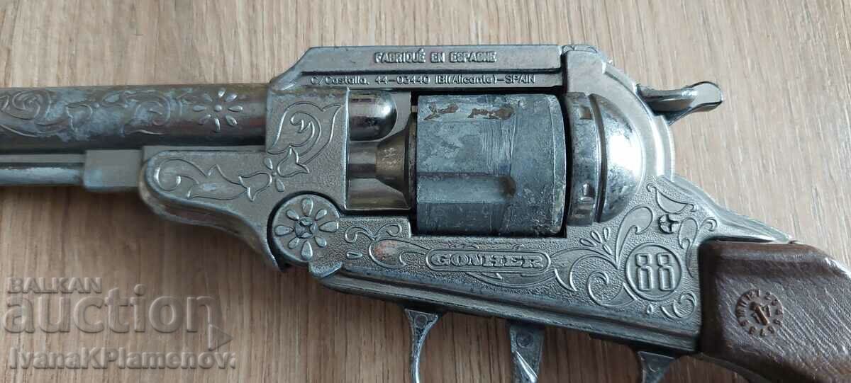 Пистолет играчка метална с цена 25.00 лв. | € 12.78 Пистолет играчка метална с цена 25.00 лв. | € 12.78