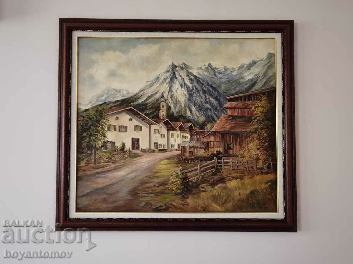 Large picture Alpine mountain landscape Schmidt-Lucas