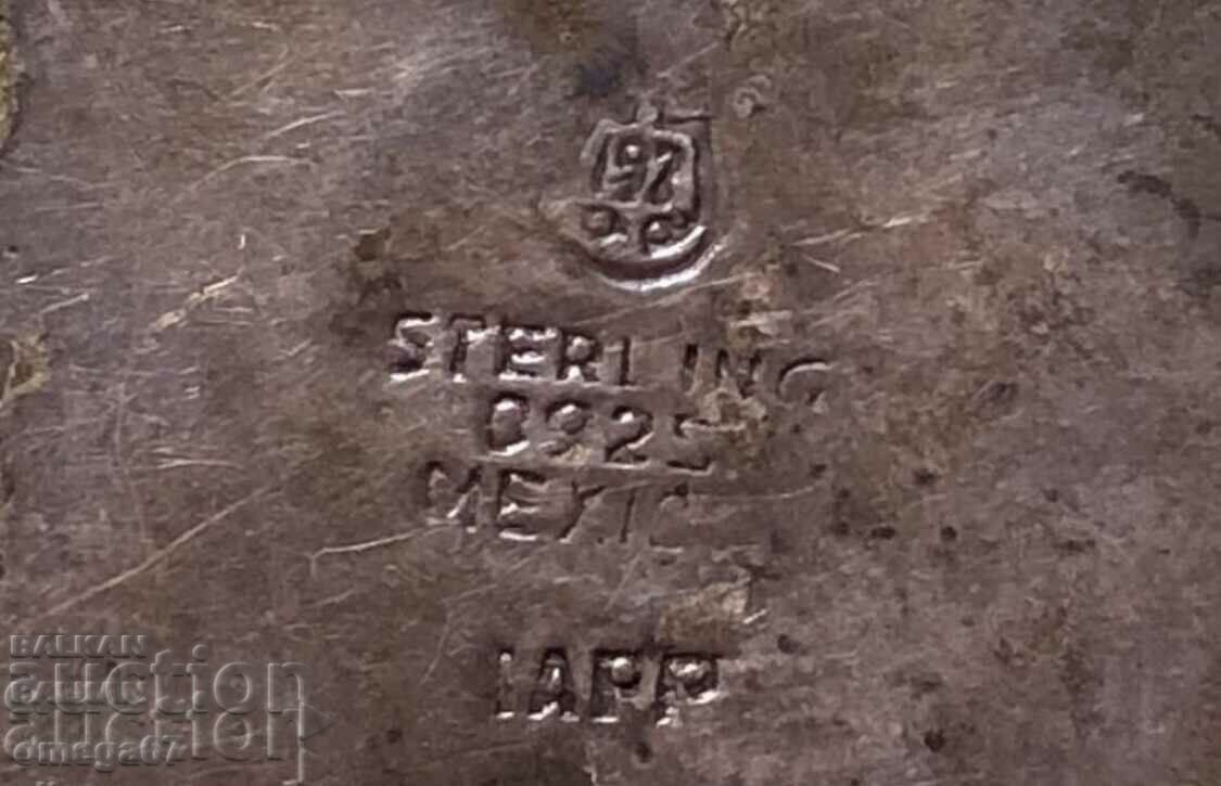 Brosa antica din argint! - 5