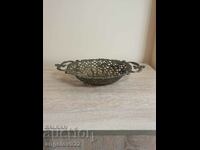 Beautiful metal fruit bowl!!!