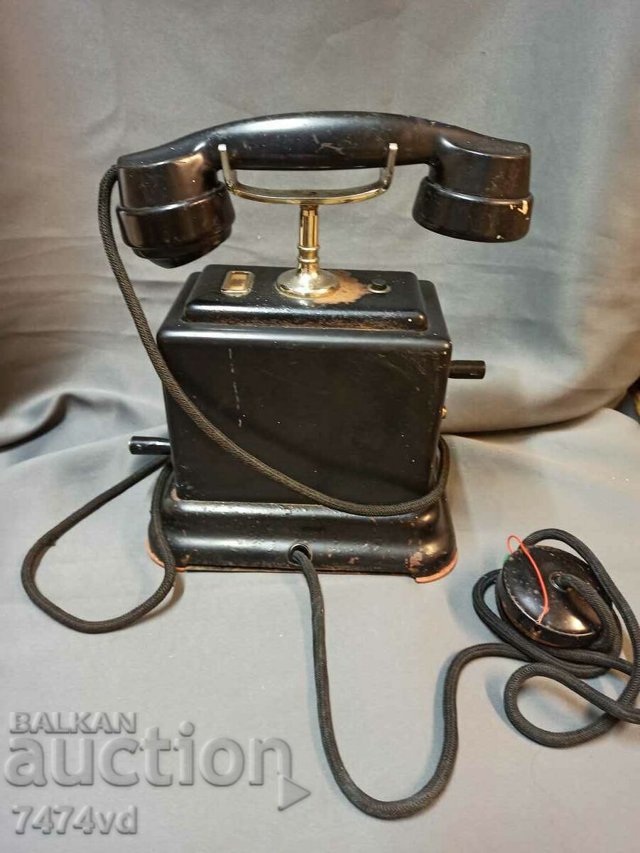 A rare Ericsson dual crank phone quite massive metal