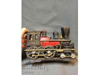 RARE CAST IRON STEAM LOCOMOTIVE DOOR STOPPER