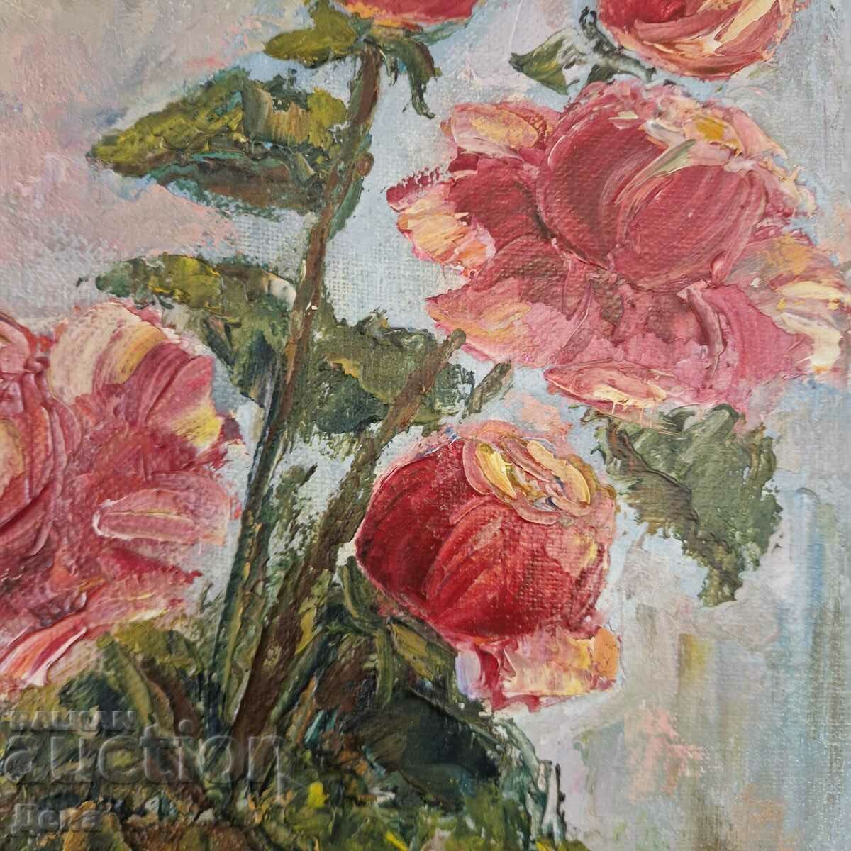 Auction  A. Katsarova painting, 1984.