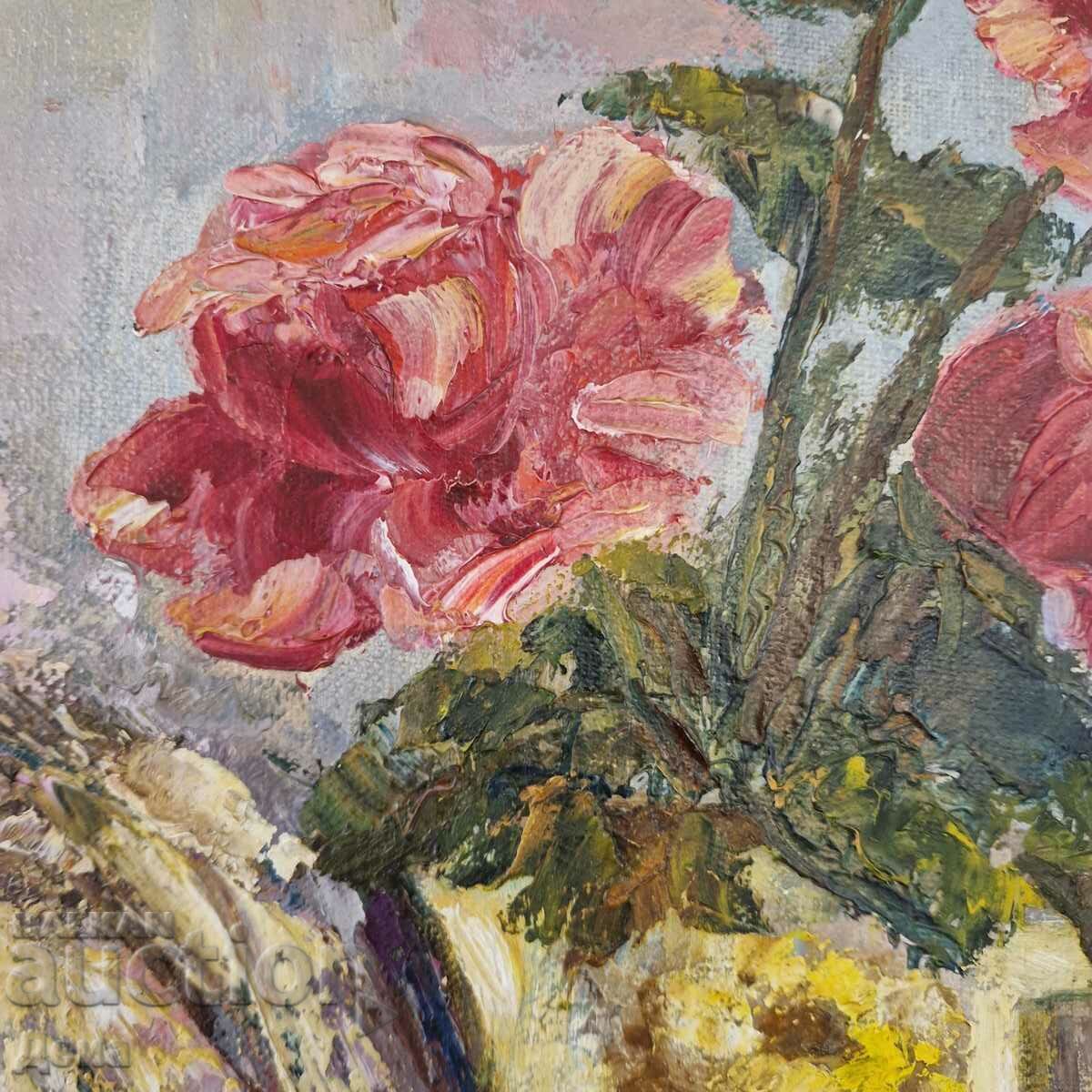 Delivery of A. Katsarova painting, 1984.