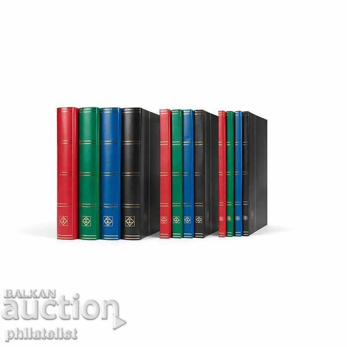 Auction  Leuchtturm - stamp album Basic 32 black sheets A4, green