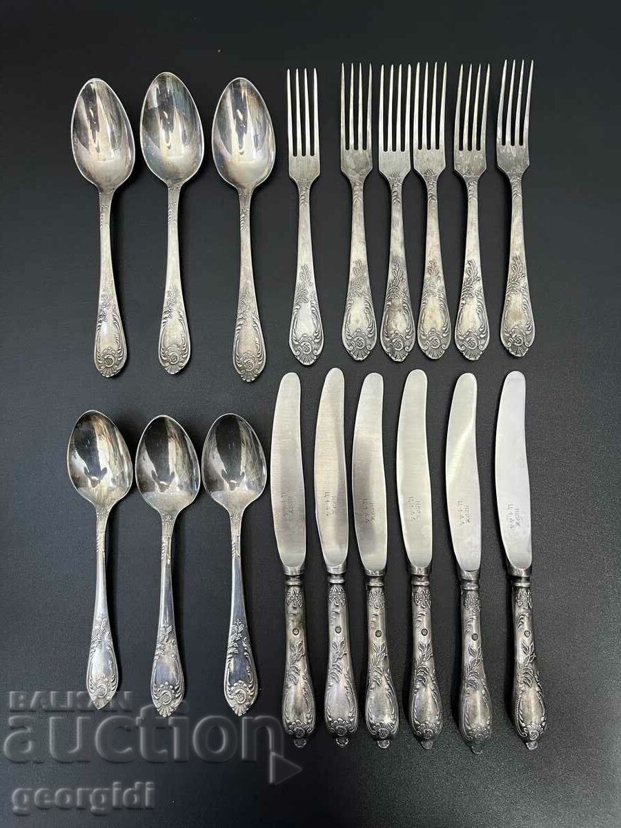 Old Russian silverware. #5944