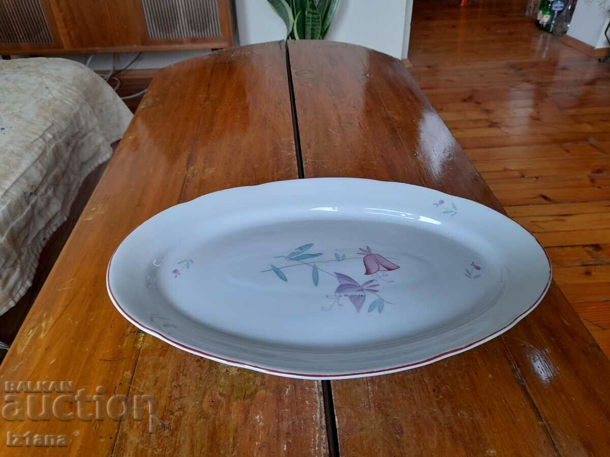 Old porcelain plate, plate with price 16.00 BGN | € 8.18 Old porcelain plate, plate with price 16.00 BGN | € 8.18