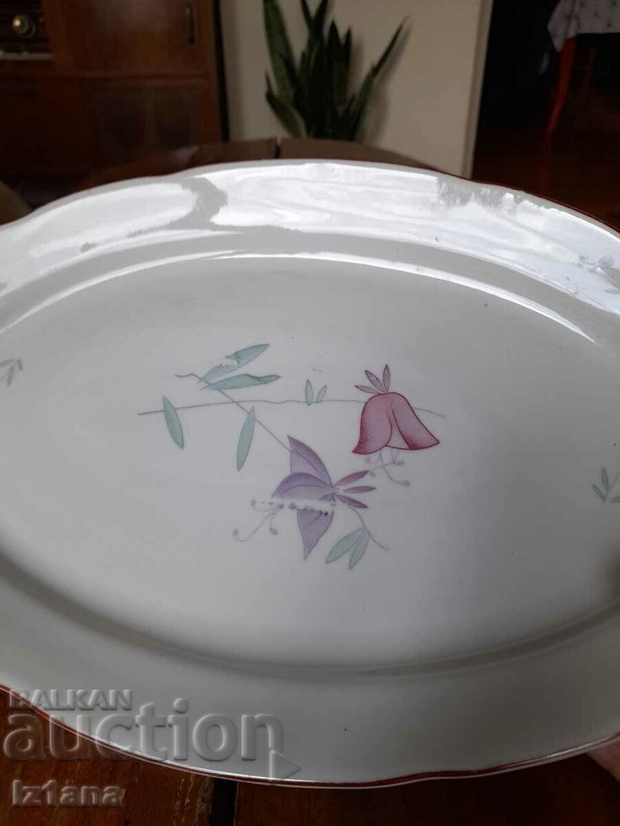 Auction Old porcelain plate, plate Auction Old porcelain plate, plate