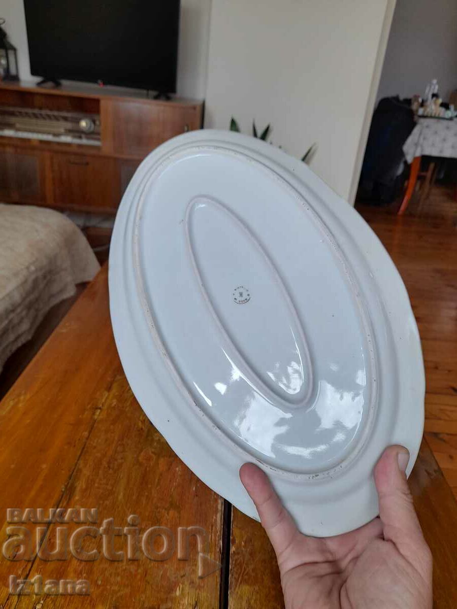 Old porcelain plate, plate - 6 Old porcelain plate, plate - 6