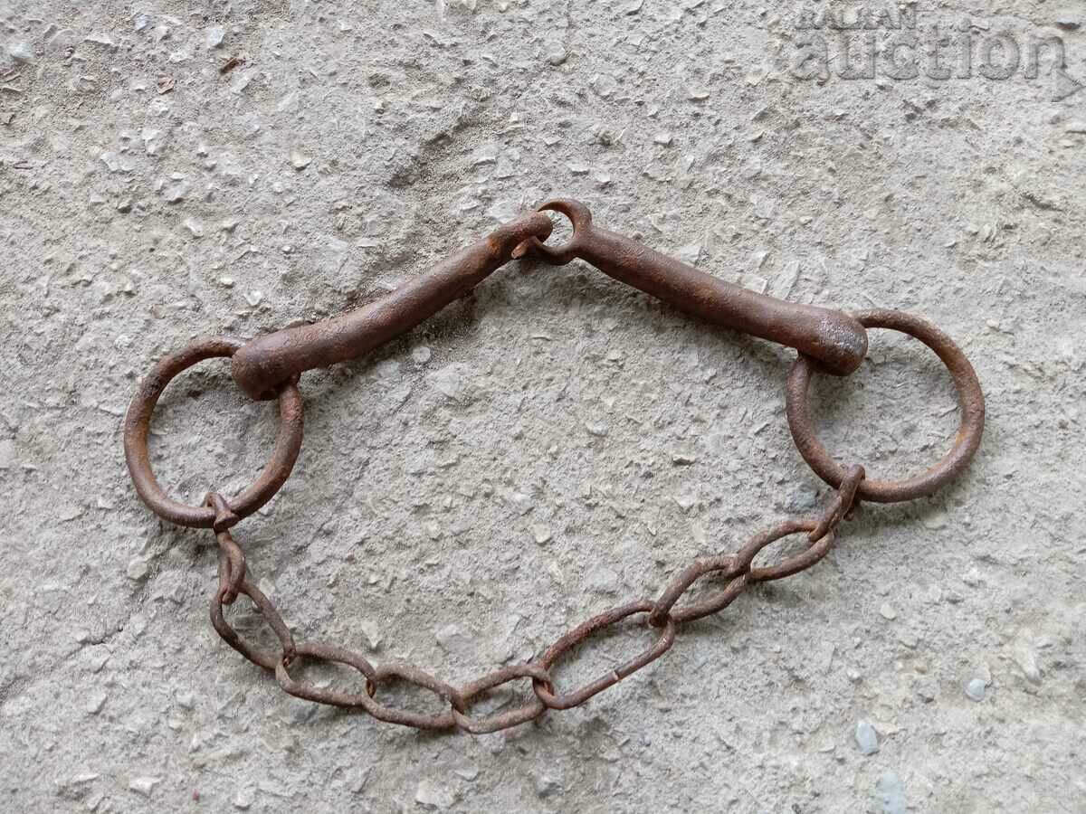 Old wrought bridle bridle wrought iron, harness with price 21.00 BGN | € 10.74 Old wrought bridle bridle wrought iron, harness with price 21.00 BGN | € 10.74