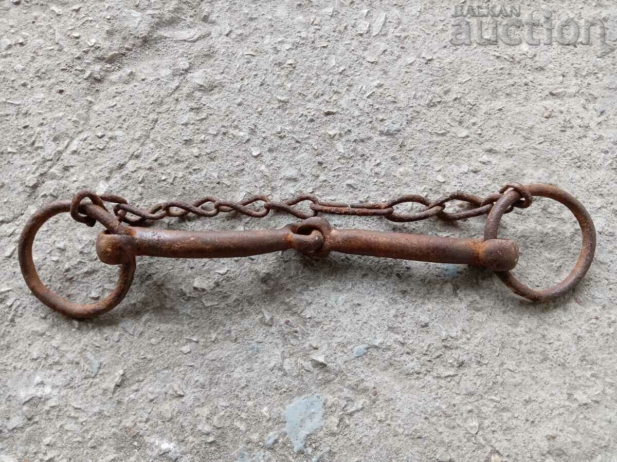 Old wrought bridle bridle wrought iron, harness - 7 Old wrought bridle bridle wrought iron, harness - 7