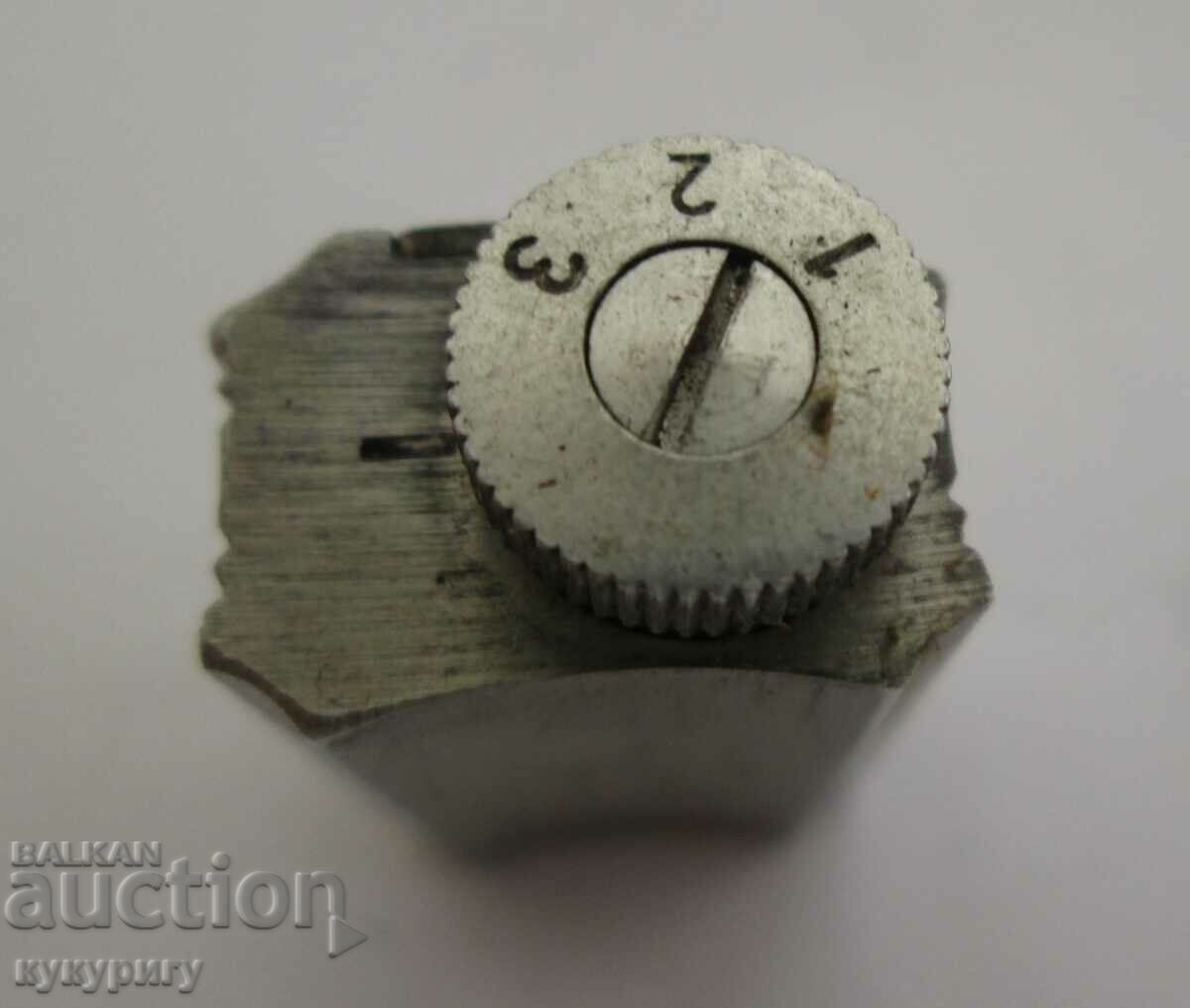 Old German DUX pocket sharpener with leather case - 5 Old German DUX pocket sharpener with leather case - 5