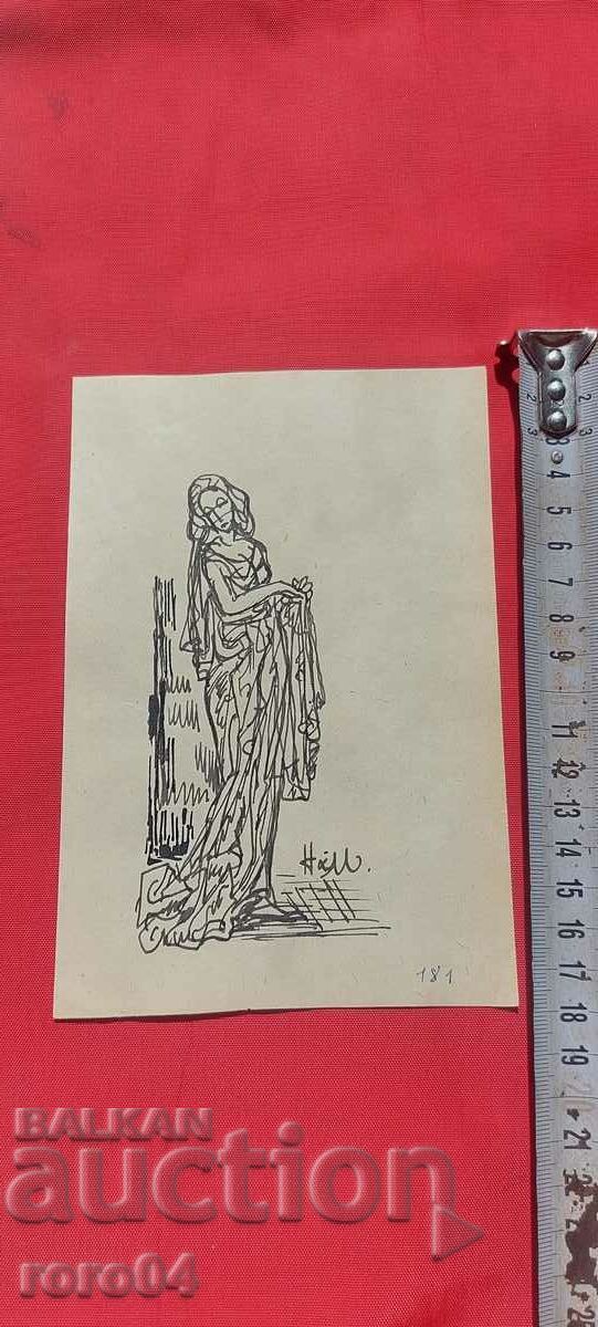 Παράδοση NAUM HADJIMLADENOV (1894-1985) ΚΟΡΙΤΣΙ