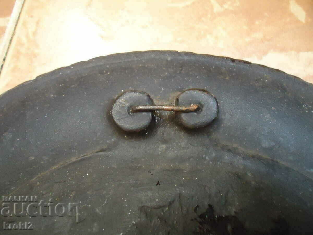 Σκηνή κυνηγιού μεγάλου τεράστιου πάνελ από χυτοσίδηρο κυνήγι γουρουνιού - 7