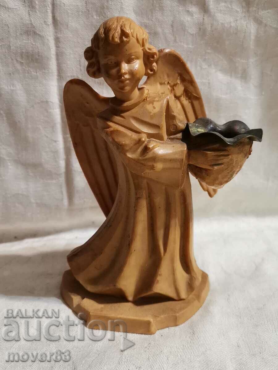 Old figurine/candlestick "Angel". Germany