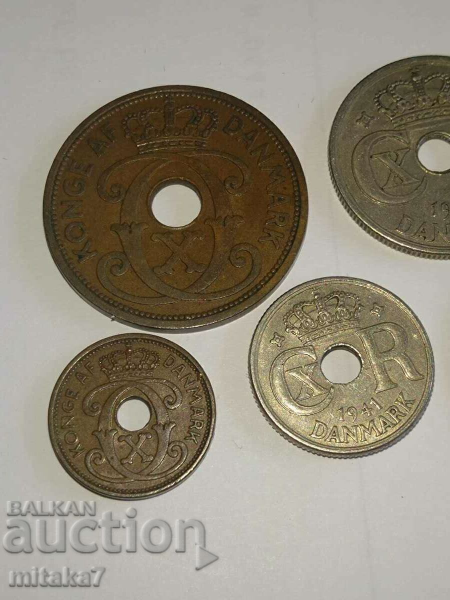 Coin set, Faroe Islands, 1941 - 6