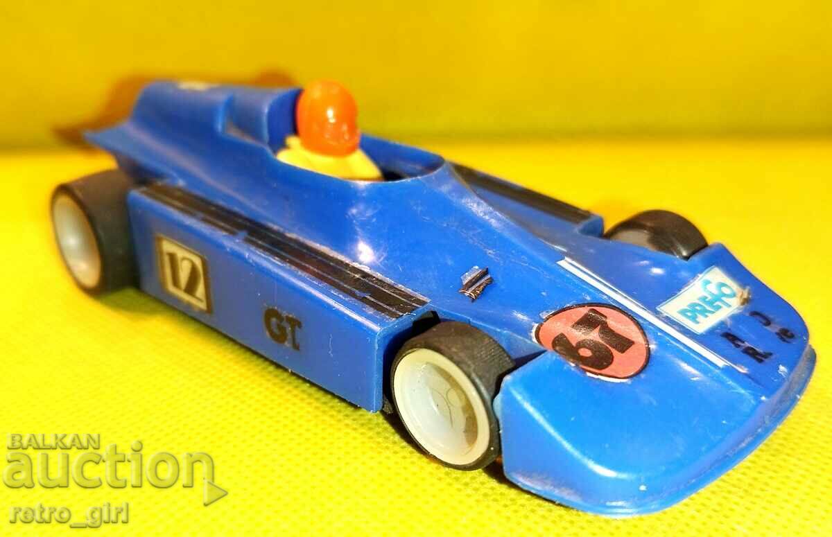 Old "PREFO" racing car model for the GDR Autobahn