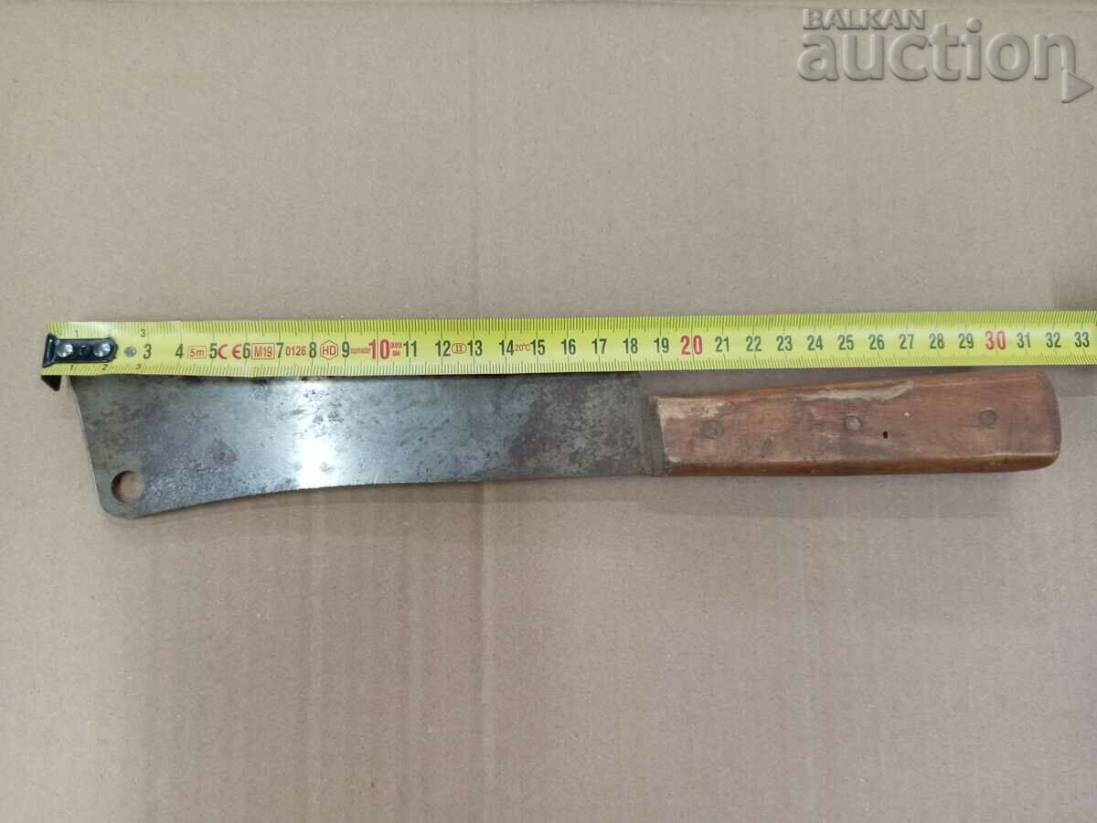 Стар кован сатър НОЖ СЕКАЧ острие, ковано желязо - 7 Стар кован сатър НОЖ СЕКАЧ острие, ковано желязо - 7