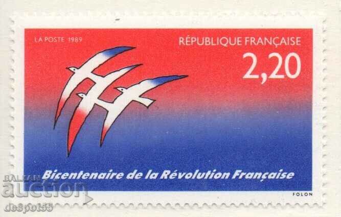 1989. Franţa. 200 de ani de la Revoluția Franceză.