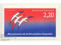 1989. Franţa. 200 de ani de la Revoluția Franceză.