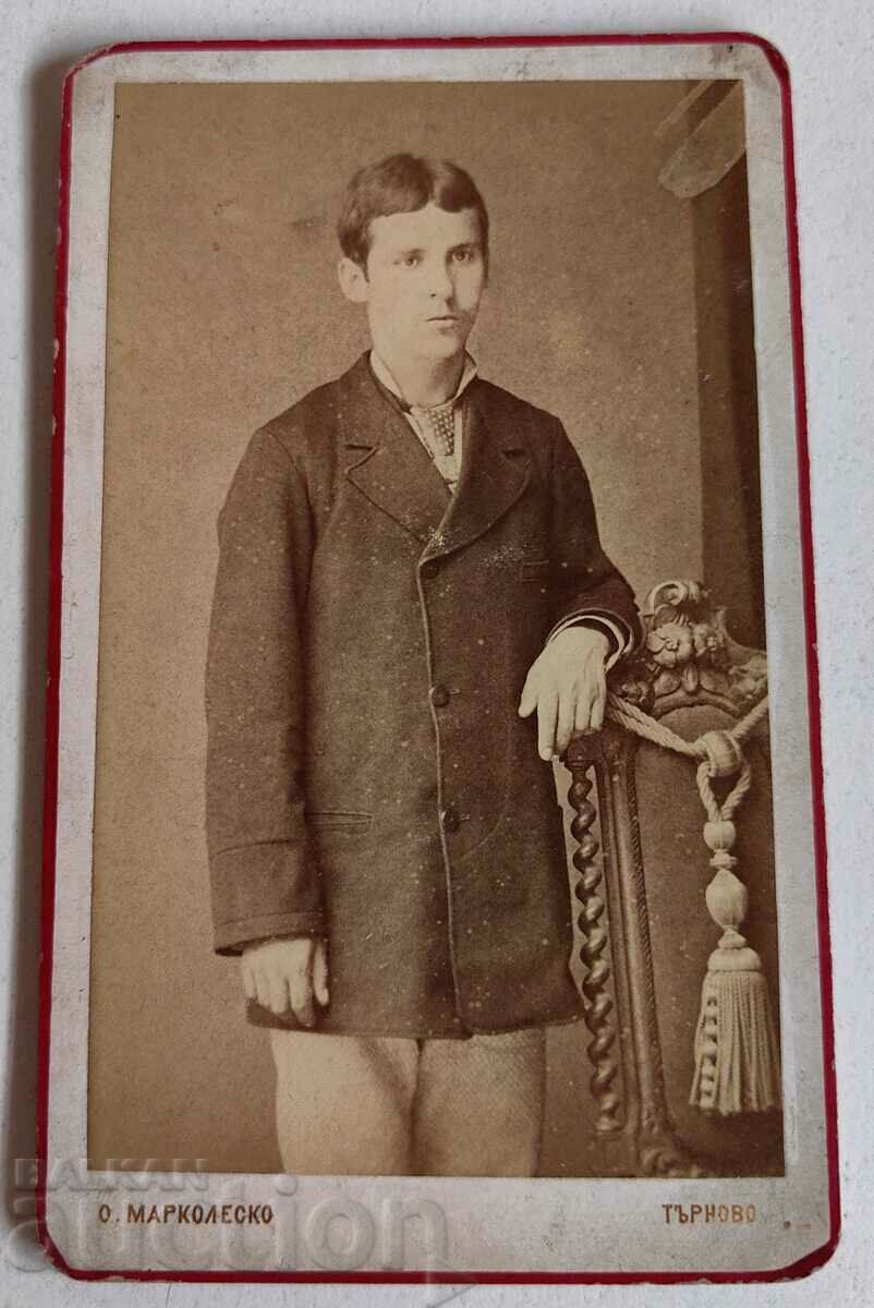 1881 GABROVO MAN FOTOGRAFIE PRINCIPITATEA BULGARIA