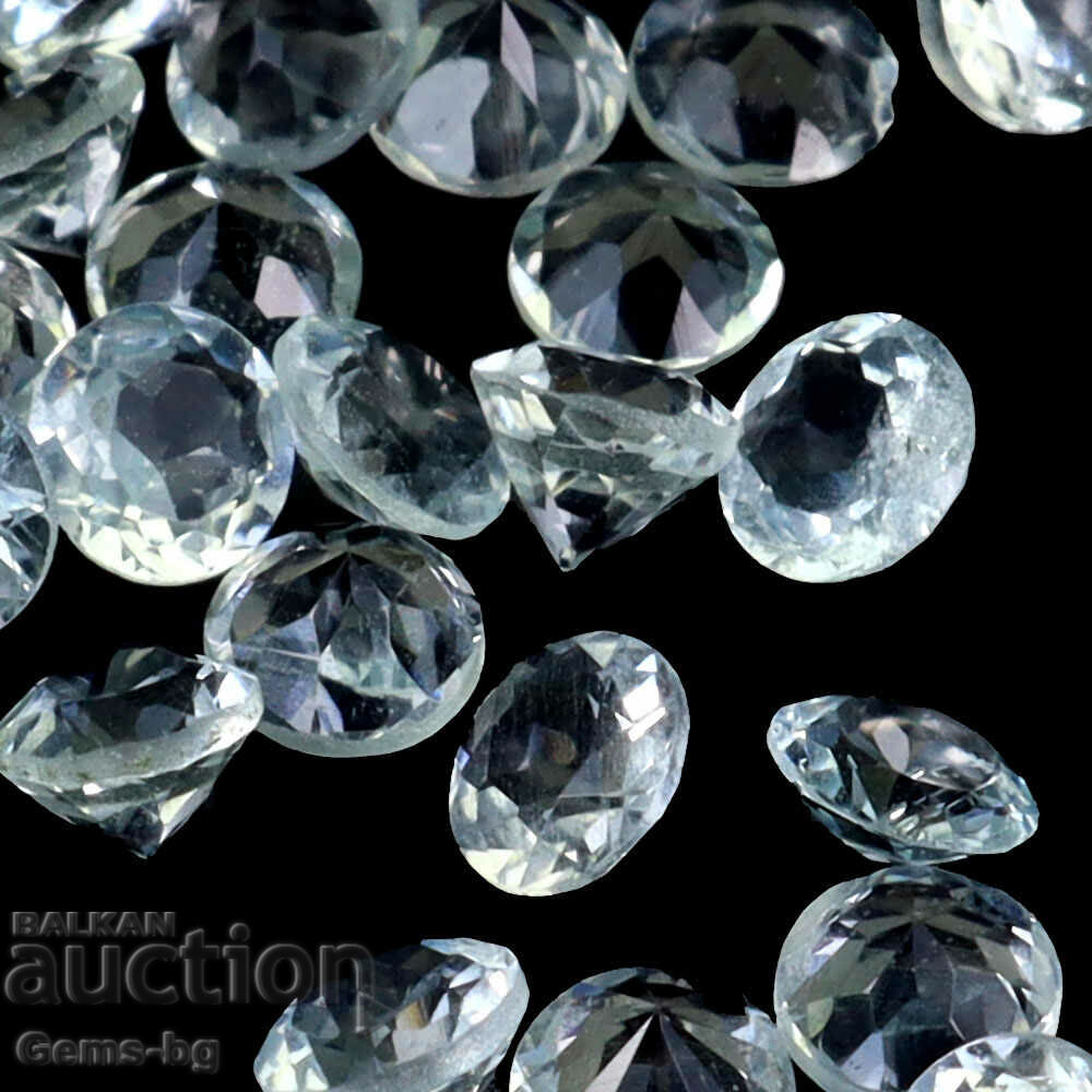 Auction Aquamarine 3 mm Auction Aquamarine 3 mm
