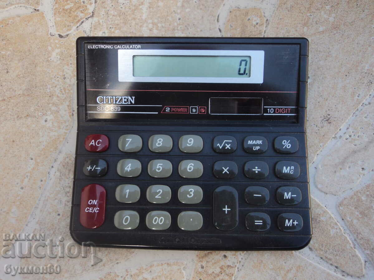 calculator CITIZEN