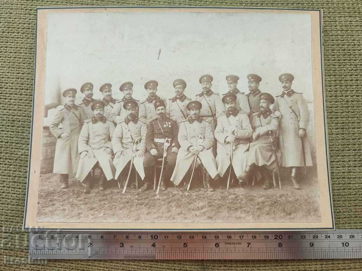 Commander and officers 24th Black Sea Infantry Regiment